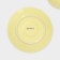 Service Porcelain Tea Daulay "Vivien", 12 objects: 6 cups 200 ml, 6 saucer d = 15 cm, yellow color