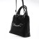 Female bag Textura, tout, average size, black color