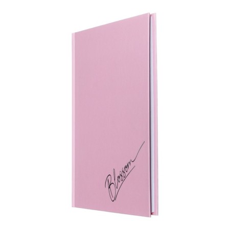 Diary of Leduced A5, 80 sheets of "flowing", solid binding 7BC, lamination of software velvetez, foil embossing, block 65g/m2-1