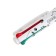 Ballic handle, automatic 4 - x color, color of the micx mix with a pattern, barcode on a piece