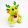 Soft toy "Dragon", 22 cm, green color