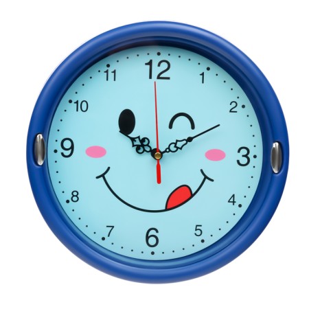 Children's wall clock "Smile", smooth move, d-23 cm