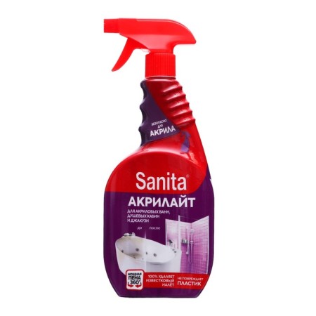Sanita cleaning tool for removing lime random Acryileite, 500 ml