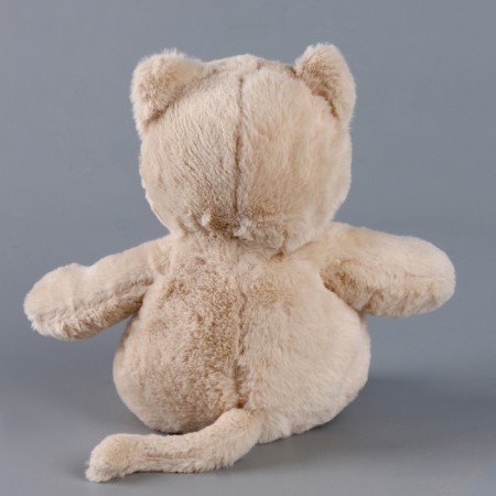 Soft toy "cat", 25 cm, cream color-2