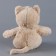 Soft toy "cat", 25 cm, cream color