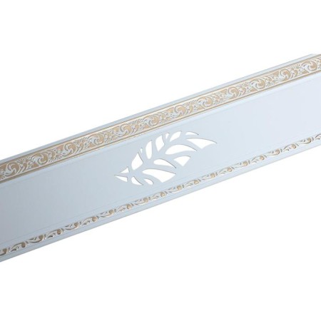 Bar for the cornice "leaf", height 7 cm, length 25 m, color gold, white
