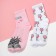 Set of female socks "Party Hard" 2 pairs, size 36-39 (23-25 ​​cm)