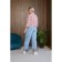 Women's pants, size 68, blue color