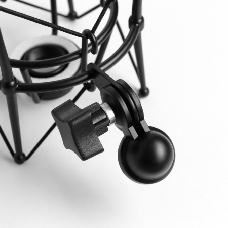 Holder for the microphone Music Life Pro, Spider, Metal, Black, D microphone 2 cm-3