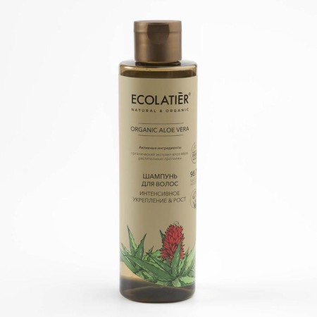 Hair shampoo Ecolatier Green "Intensively Strengthening and Growth", 250 ml