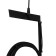 Bayerlux lamp "Figure 5" E27 40W black 35x17 cm