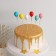 Set of toppers for the Cake "Balls", 6 pcs, color mix