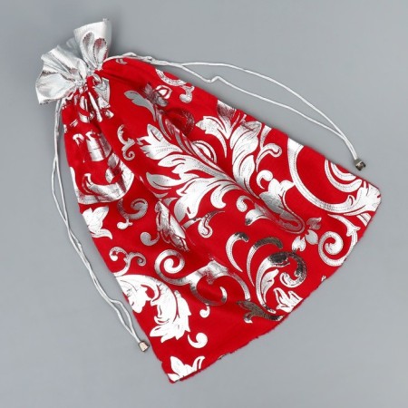 Bag gift plush "Best gift", embossing, 30 x 40 cm +/- 1.5 cm, new year-3