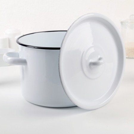 Pan without a decolle, 4.5 l, d = 20 cm, h = 14.5 cm, metal lid, induction, color mix-3