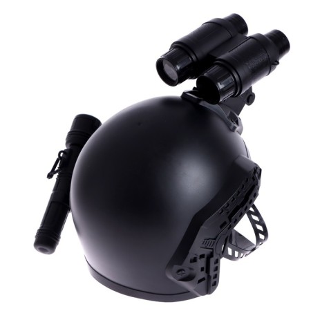 Game set 5 in 1 "helmet of specialized agent", glasses, lantern, loudspeaker, binoculars-3
