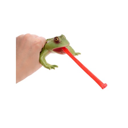 An animal figure “Frog. Long tongue ”, sound effects, 15 cm.-6