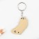 Key keychain wooden "Corgi Unicorn" 4.7 x 6 cm