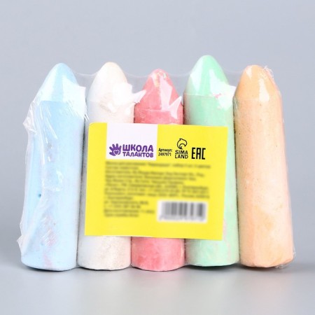Crayons for drawing "pencils", set of 5 pcs, 5 colors-6