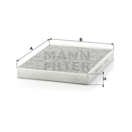 Salon filter Mann-Filter CUK2842-1