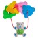 Silicone teething "Mishutka", Aelita