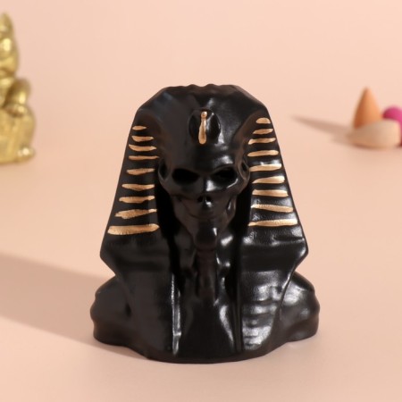 Boar Skeleton Skeleton Skeleton Top 10x8.5 cm black, gold stripes-1