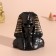 Boar Skeleton Skeleton Skeleton Top 10x8.5 cm black, gold stripes