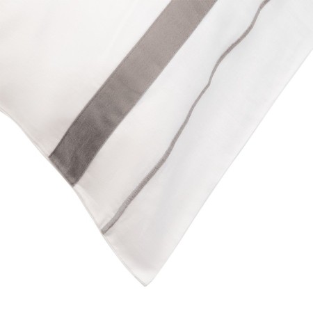 Essential pillowcase set, size 50x70 cm, 2 pcs, white color-3