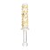 Sexus Glass bilateral phallimitator, glass, transparent, 25 cm