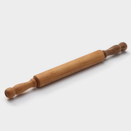 Rockbrush with rotating handles, 50 × 4.2 cm, beech-5