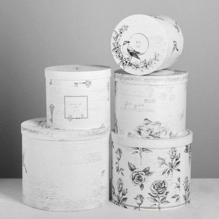 Set of boxes 5 in 1, gift packaging, “Shebbi”, 13 x 14–19.5 x 22 cm-2