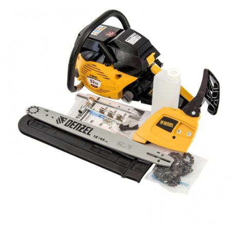 Chain Denzel DGS-5218, 3.5 hp, tire 450 mm, step 0.325 ", 72 links, groove 1.3 mm, gasoline-8