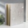 Photo album magnetic 20 sheets "silver flowers" to leatherette 5.5x35x33 cm