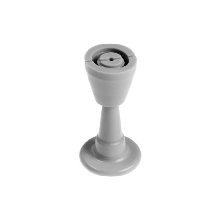 Lockland door limiter, straight, h = 97 mm, gray color-1