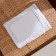 Tmachry Lovelife "Plain" 50*90 cm, col. White, 100% cotton, 450 g/m2