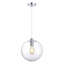 STL LUCE Sus. SL1056.123.01. Noor. 1x60 W, E27, 30x30x160 cm, chromium color