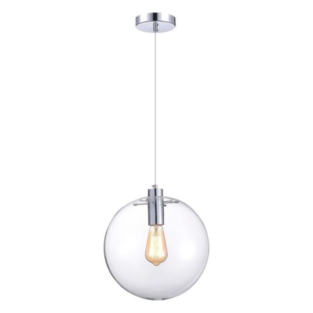 STL LUCE Sus. SL1056.123.01. Noor. 1x60 W, E27, 30x30x160 cm, chromium color