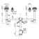 Universal ALCADRAIN A8000 washing kit, D = 40/50, polypropylene