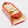New Year. Gift box - New Year's Folding Candy "Mail for Santa Claus", 18 x 28 x 10 cm.