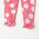 Children's sliders, coral color/kittens, height 62 cm