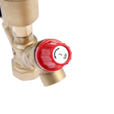 Aqualink security group, for heating boilers, 1 ", 3 bar, compact-4