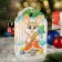 Gift box "Hare-Kot" White, 16.8 x 7 x 25 cm