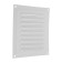 Ventilation grate Zein Lux RM1515C, 150 x 150 mm, with a grid, metal, gray