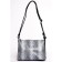 Cross-Body Bag, eco-leather, ludor light gray, 27x7x2x20 cm