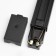 Simple track overhead tiger is black 100x3.5x15 cm
