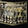Bra "Monarch", 2x40W E14, color gold, champagne