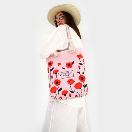 Women's beach bag "Summer Time", 35x40 cm-9