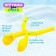 Peskolev-snowcoling "Fun games", D = 5.5 cm, Mix colors