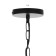Paletto chandelier 6he27 40W black 70x66x36-80cm Bayerlux