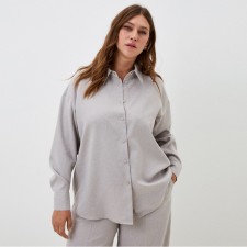 Women's shirt MIST PLUS-SIZE, p. 54, beige