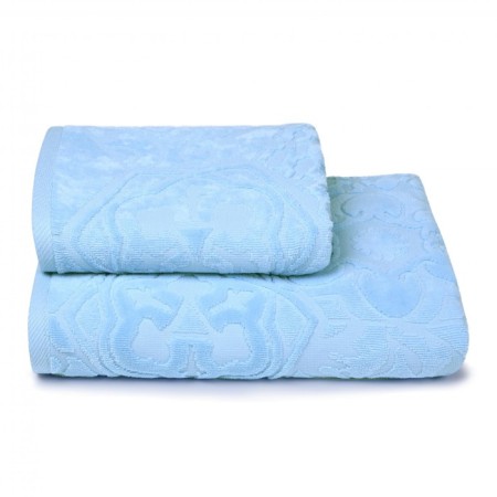 Trick Coramics towel Blue color, 70x130, 460g/m HL100%
